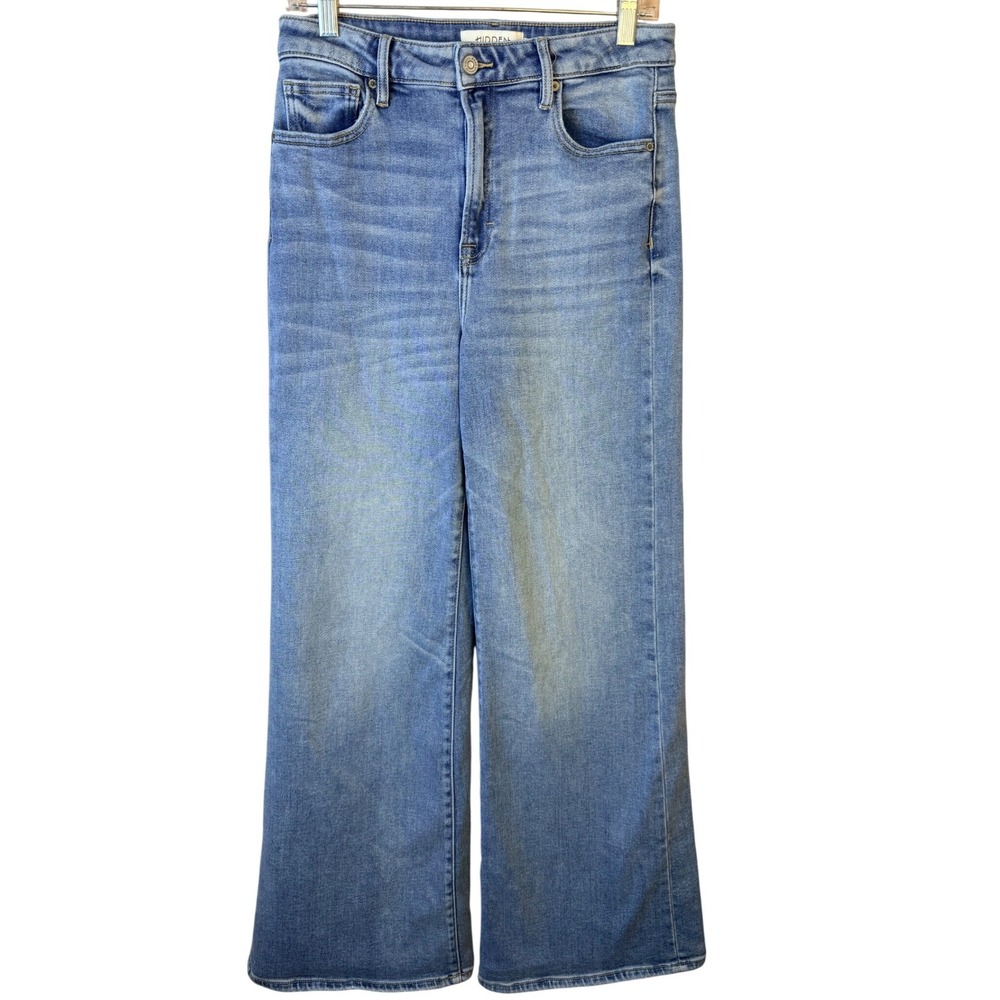 Hidden Jeans Los Angeles Happi High Rise Comfort Flare Jeans Medium Wash 29